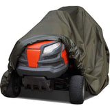 Darrahopens Tools > Power Tools > Outdoor Power Equipment Waterproof Lawn Mower Cover 183x112x109cm Universal Fit 210D Oxford Fabric Compatible with Most Riding Mowers and Tractors