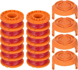 Darrahopens Tools > Power Tools > Outdoor Power Equipment Worx 20V Trimmer Line 12-Pack, Durable Replacement Spool Compatible with Worx, for Pool Cover and Edge Trimmers, Improved Cutting Speed