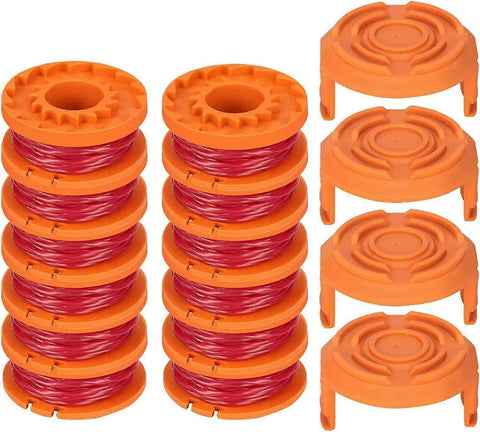 Darrahopens Tools > Power Tools > Outdoor Power Equipment Worx 20V Trimmer Line 12-Pack, Durable Replacement Spool Compatible with Worx, for Pool Cover and Edge Trimmers, Improved Cutting Speed