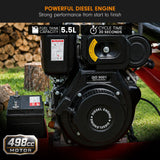 Darrahopens Tools > Power Tools > Outdoor Power Equipment Yukon 60 Tonne Diesel Log Splitter with Hydraulic Lift 498cc Electric Key Start In Australia - Darrahopens