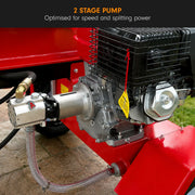 Darrahopens Tools > Power Tools > Outdoor Power Equipment Yukon 60 Tonne Petrol Log Splitter with Hydraulic Lift 420cc In Australia - Darrahopens