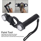 Darrahopens Tools > Power Tools > Painting Tools LED Paint Spray Gun Light, Universal LED Paint Spray Gun Light With Adjustable Brightness, For Automotive And Household