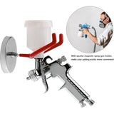 Darrahopens Tools > Power Tools > Painting Tools Paint Gun Holder With Magnetic Base, Paint Gun Accessories, Universal Holder On Shelves And Other Magnetic Surfaces,