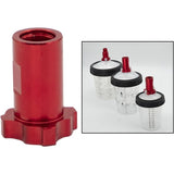 Darrahopens Tools > Power Tools > Painting Tools Spray Cup Connector, Disposable Spray Gun Release Cup Adapter Connector For Paint Sprayers, Internal M14X1
