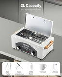 Darrahopens Tools > Power Tools > Painting Tools VEVOR High Temperature Autoclave Machine, 2L, 300W High Temperature Cleaner Machine Box with Adjustable Temperature and Time, Dry Heat Cabinet Nail Tool Cleaner for Labs, Home, Nail and Beauty Salons