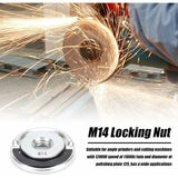 Darrahopens Tools > Power Tools > Power Drills & Accessories Angle Grinder Nuts Lock Nuts Angle Grinder Accessory Quick Utility Clamping Tool M14 14Mm Fit