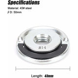 Darrahopens Tools > Power Tools > Power Drills & Accessories Angle Grinder Nuts Lock Nuts Angle Grinder Accessory Quick Utility Clamping Tool M14 14Mm Fit