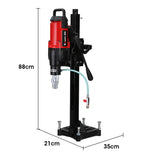 Darrahopens Tools > Power Tools > Power Drills & Accessories BAUMR-AG 3200W 280mm Concrete Core Drill with Stand Rig