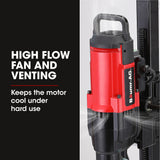 Darrahopens Tools > Power Tools > Power Drills & Accessories BAUMR-AG 3200W 280mm Concrete Core Drill with Stand Rig