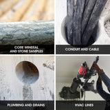 Darrahopens Tools > Power Tools > Power Drills & Accessories BAUMR-AG 3200W 280mm Wet/Dry Core Drill w/ Wheeled Stand & 102mm Bit Combo, for Concrete Coring Hole Drilling