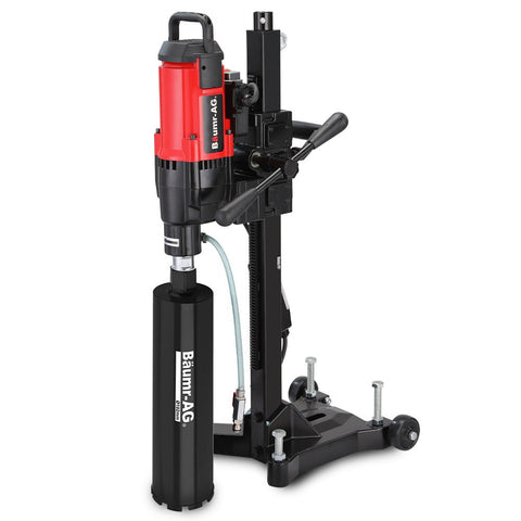 Darrahopens Tools > Power Tools > Power Drills & Accessories BAUMR-AG 3200W 280mm Wet/Dry Core Drill w/ Wheeled Stand & 102mm Bit Combo, for Concrete Coring Hole Drilling