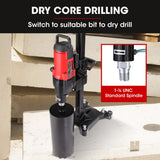 Darrahopens Tools > Power Tools > Power Drills & Accessories BAUMR-AG 3200W 280mm Wet/Dry Core Drill w/ Wheeled Stand & 102mm Bit Combo, for Concrete Coring Hole Drilling