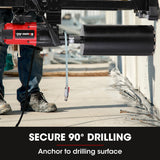 Darrahopens Tools > Power Tools > Power Drills & Accessories BAUMR-AG 3200W 280mm Wet/Dry Core Drill w/ Wheeled Stand & 127mm Bit Combo, for Concrete Coring Hole Drilling