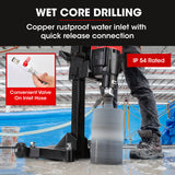 Darrahopens Tools > Power Tools > Power Drills & Accessories BAUMR-AG 3200W 280mm Wet/Dry Core Drill w/ Wheeled Stand & 127mm Bit Combo, for Concrete Coring Hole Drilling