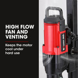 Darrahopens Tools > Power Tools > Power Drills & Accessories BAUMR-AG 3200W 280mm Wet/Dry Core Drill w/ Wheeled Stand & 127mm Bit Combo, for Concrete Coring Hole Drilling
