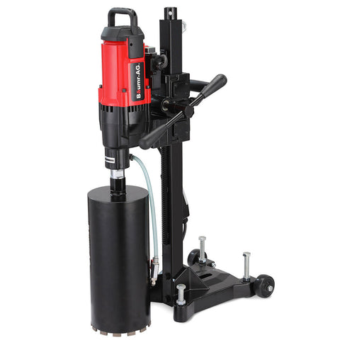 Darrahopens Tools > Power Tools > Power Drills & Accessories BAUMR-AG 3200W 280mm Wet/Dry Core Drill w/ Wheeled Stand & 127mm Bit Combo, for Concrete Coring Hole Drilling