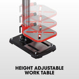 Darrahopens Tools > Power Tools > Power Drills & Accessories Baumr-AG 600W 12" Pedestal Bench Drill Press, 12 Speeds, 16mm Chuck (DP17)