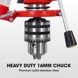 Darrahopens Tools > Power Tools > Power Drills & Accessories Baumr-AG DP15 600W 10" Pedestal Bench Drill Press, 12 Speeds, 16mm Chuck (DP15 II)