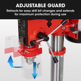 Darrahopens Tools > Power Tools > Power Drills & Accessories Baumr-AG DP15 600W 10" Pedestal Bench Drill Press, 12 Speeds, 16mm Chuck (DP15 II)