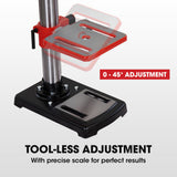 Darrahopens Tools > Power Tools > Power Drills & Accessories Baumr-AG DP15 600W 10" Pedestal Bench Drill Press, 12 Speeds, 16mm Chuck (DP15 II)