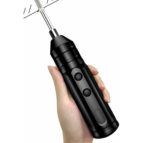 Darrahopens Tools > Power Tools > Power Drills & Accessories Cordless Electric Screwdriver Kit 250Rpm Mini Drill Usb Rechargeable Portable Auto Repair Tool Kit With Usb