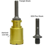 Darrahopens Tools > Power Tools > Power Drills & Accessories DEBUNS M14 External to SDS Plus Internal Thread Adapter with Internal Triangle for Drill Grinder