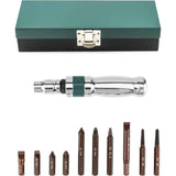 Darrahopens Tools > Power Tools > Power Drills & Accessories Impact Screwdriver Set, Impact Driver + Adapter + Bits, 12 Pieces, 1/2"