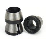Darrahopens Tools > Power Tools > Power Drills & Accessories Milling Chuck - Set of 6, Countersunk Collet (6 mm, 6.35 mm, 8 mm), Router Collet, Collet Adapter