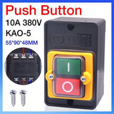 Darrahopens Tools > Power Tools > Power Drills & Accessories Motor Drill Switch Push Button For 10A 380V Kao-5 On/Off Water Proof Machine