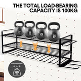 Darrahopens Tools > Power Tools > Power Drills & Accessories Power Tool Organizer Wall Mount 7 Drill Holder 3 Layer Heavy Duty Metal for Drill Plier Hammer Rack Suitable for Workshop Garage