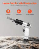 Darrahopens Tools > Power Tools > Power Drills & Accessories VEVOR Air Hammer, 4500BPM Pneumatic Hammer with 40mm Stroke & 4PCS Chisels Round Shank, Lightweight & Compact Air Chisel Pneumatic Shovel Tool for Cutting Punching Scraping