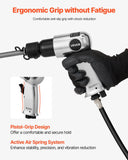 Darrahopens Tools > Power Tools > Power Drills & Accessories VEVOR Air Hammer, 4500BPM Pneumatic Hammer with 40mm Stroke & 4PCS Chisels Round Shank, Lightweight & Compact Air Chisel Pneumatic Shovel Tool for Cutting Punching Scraping