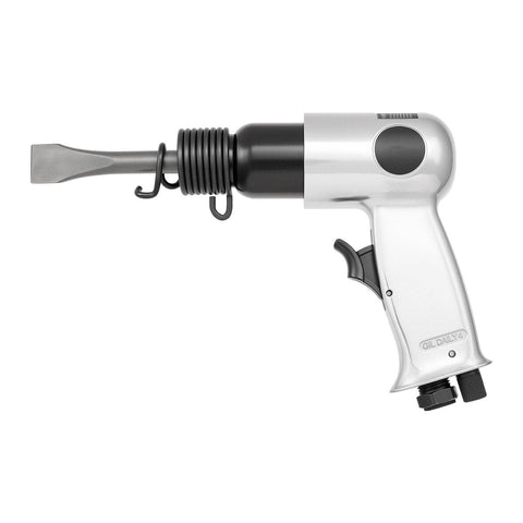Darrahopens Tools > Power Tools > Power Drills & Accessories VEVOR Air Hammer, 4500BPM Pneumatic Hammer with Rust Removal Air Needle Scaler & 4PCS Chisels Round Shank, Lightweight & Compact Air Chisel Pneumatic Shovel Tool for Cutting Scraping Demolishing