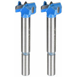 Darrahopens Tools > Power Tools > Power Drills & Accessories Wood ROuter Bit Reamer Drilling Bit 21Mm Dia. Carbide Alloy Steel Tipped ROund Shank Cutter For Woodworking Blue 2 pcs
