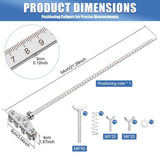 Darrahopens Tools > Power Tools > Power Saws 20 Inch Positioning Calipers for Precise Measurements & Easy Wood Cutting, Adjustable Stainless Steel Circular Saw Guide Rail, Cutting Guide for Circular Saw Furniture Making (Four-Axis) In Australia - Darrahopens