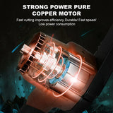 Darrahopens Tools > Power Tools > Power Saws 6" Mini Cordless Electric Chainsaw 2X Battery-Powered Wood Cutter Rechargeable