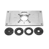 Darrahopens Tools > Power Tools > Power Saws Woodworking Tools Router Table Flip Board Insert Plate for Trimming Machine Use