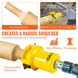 Darrahopens Tools > Power Tools > Rebar Cutters VEVOR Tenon Cutter Log Furniture Kit 1" & 1.5"& 2" w/ Curved Blade for Home DIY