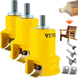Darrahopens Tools > Power Tools > Rebar Cutters VEVOR Tenon Cutter Log Furniture Kit 1" & 1.5"& 2" w/ Curved Blade for Home DIY