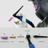 Darrahopens Tools > Power Tools > Welding Guns & Plasma Cutters Tig Welding Accessories Wp-26 Argon Arc Welding Equipment Adapter Sleeve Shell Ceramic Nozzle For Tig Welding Gun