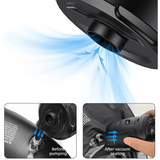 Darrahopens Tools > Pumps > Air Pumps Outdoor Camping Digital Electric Air Pump, 5200mAh Built-in Battery, for Air Mattresses and Swim Rings - Black