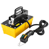 Darrahopens Tools > Pumps > Air Pumps VEVOR 10,000PSI Air Hydraulic Pump, 2.3 L Reservoir, NPT 3/8 In Oil Outlet, NPT 1/4 In Inlet, Air Actuated Foot Pump with Remote Control Actuator, for Automobile Frame Machine & Hydraulic Press