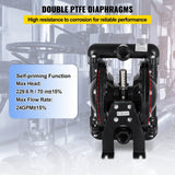 Darrahopens Tools > Pumps > Air Pumps VEVOR Air-Operated Double Diaphragm Pump 24 GPM 1 Inch Inlet And Outlet