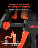 Darrahopens Tools > Pumps > Air Pumps VEVOR Bar Clamps for Woodworking, 2-Pack 30.48 cm and 2-Pack 15.24 cm, One-Handed Clamp/Spreader, Quick-Grip F-Clamp with 70 kg Load Limit, Premium Plastic and Steel, for Woodworking Metal working