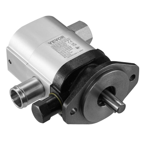 Darrahopens Tools > Pumps > Air Pumps VEVOR Hydraulic Log Splitter Pump, 22GPM, 2 Stage 4000PSI Wood Log Splitter Pump, 1'' Inlet 3/4'' NPT Outlet 3600 RPM Aluminum Hydraulic Gear Pump, for Small Engine Mounting Log Splitters Snowplow