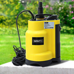 Darrahopens Tools > Pumps Giantz Garden Water Submersible Pump 750W Dirty Bore Sewerage Tank Well Steel