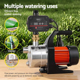 Darrahopens Tools > Pumps > Irrigation Pumps Giantz Garden Water Pump Auto Controller Tank Rain Farm Irrigation 1500W Max.