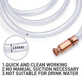 Darrahopens Tools > Pumps > Irrigation Pumps Syphon Jiggler Hose Pump Copper Attachment Self Priming 18Mm 1.8M Petrol Liquid