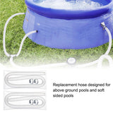 Darrahopens Tools > Pumps > Pool Pumps 2 x Genuine Intex Hose Pipe for Above Ground Swimming Pool Pump Filter 32mm