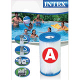 Darrahopens Tools > Pumps > Pool Pumps Intex 3 x Filter Cartridge replacement Size A FILTER PUMP 29003